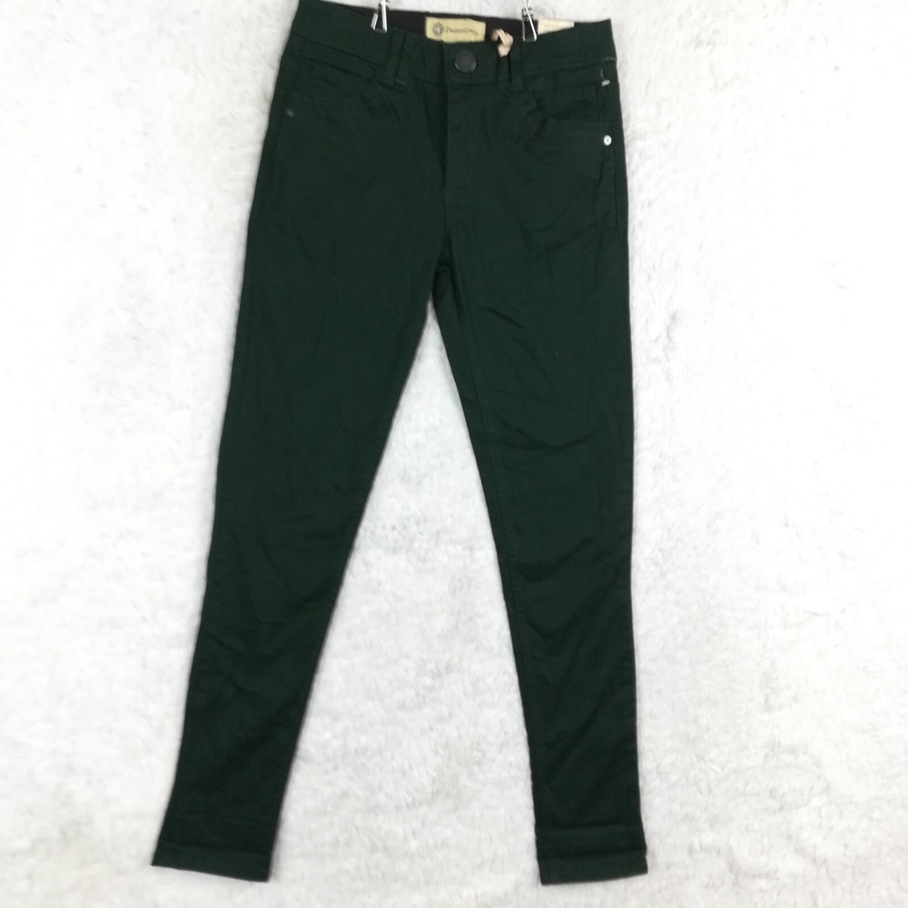 Democracy Womens Jeans "Ab"technology Freedom Ankle Skimmer Denim Green 2 New